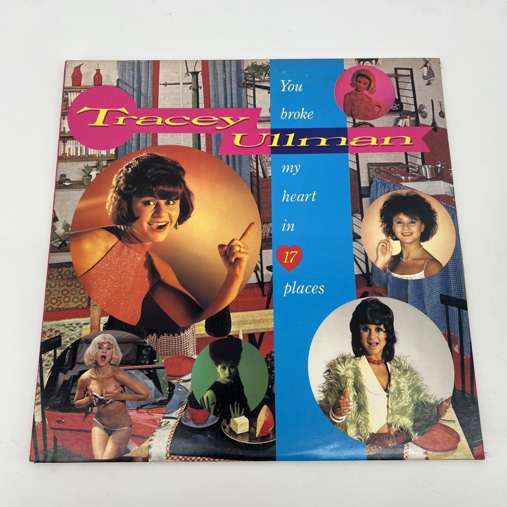 Tracey Ullman - You Broke My Heart In 17 Places LP Album MCA Records